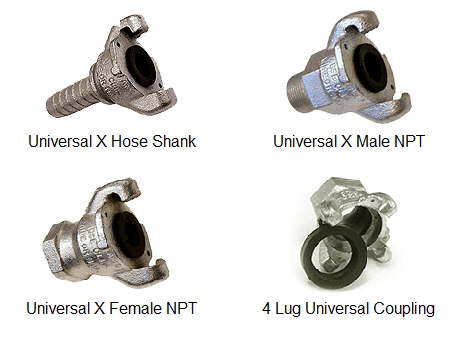 Universal Chicago hose Couplings 