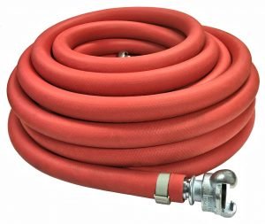 CSH Yllw/Red Air Hose Assembly 3/4" x 100' 300 psi w/Crow Foot & 3/4" M-NPT 