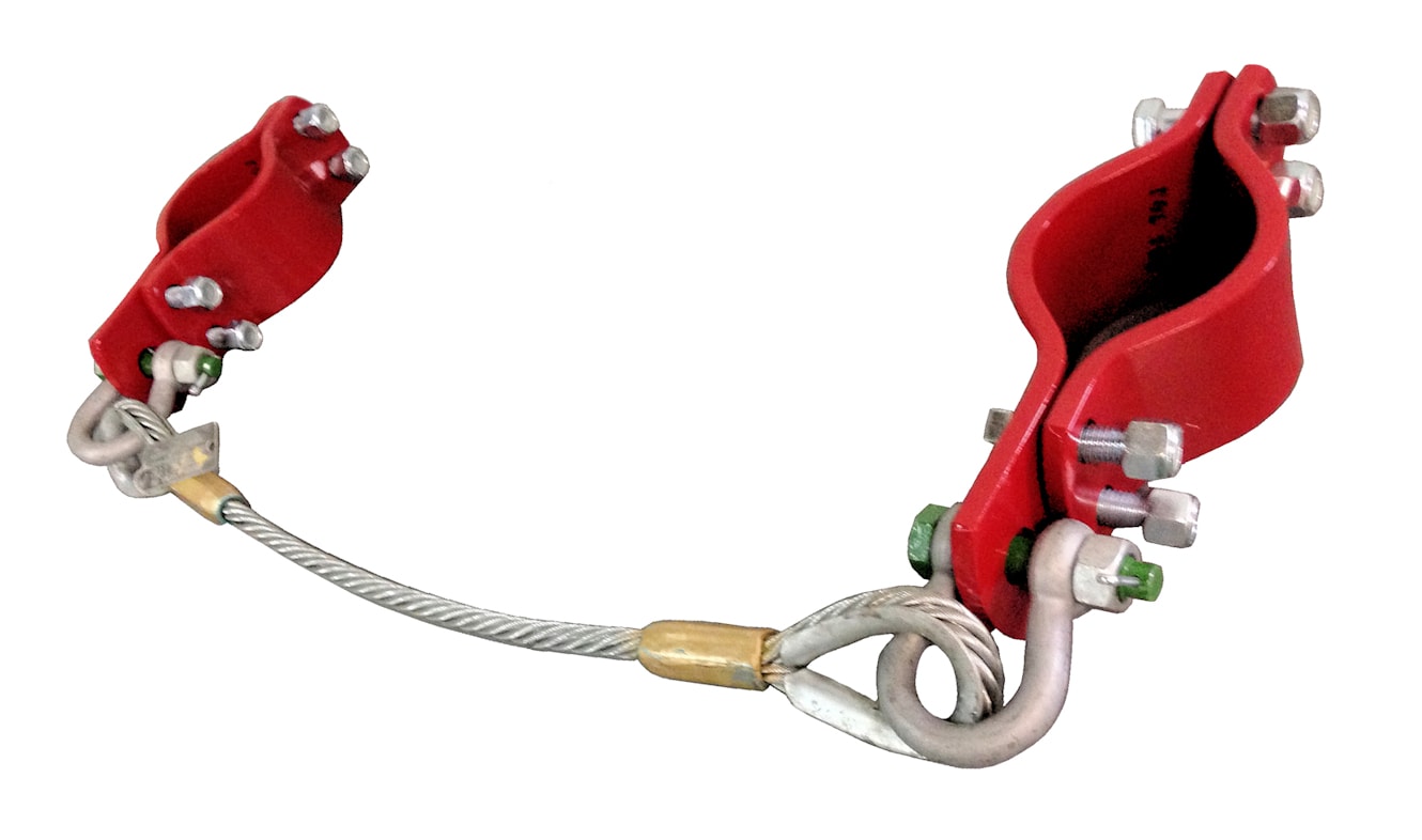 Hobble Clamp Hose Restraints - Capital Rubber Corp