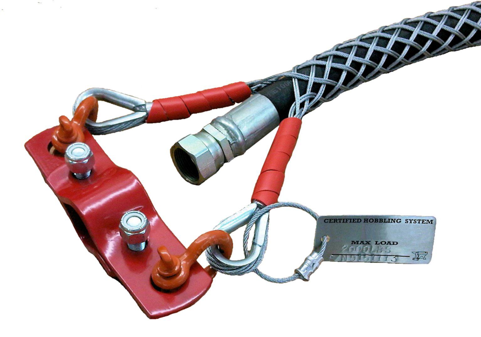 Hose Safety Restraints and Whip Checks Capital Rubber Corp
