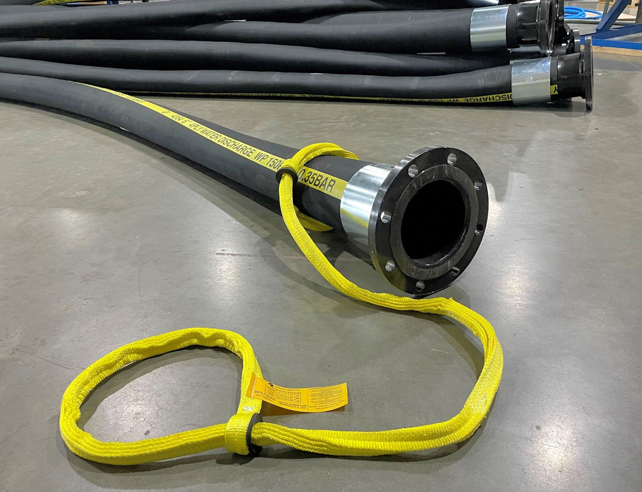 Hose Safety Whip Restraints Capital Rubber Corp